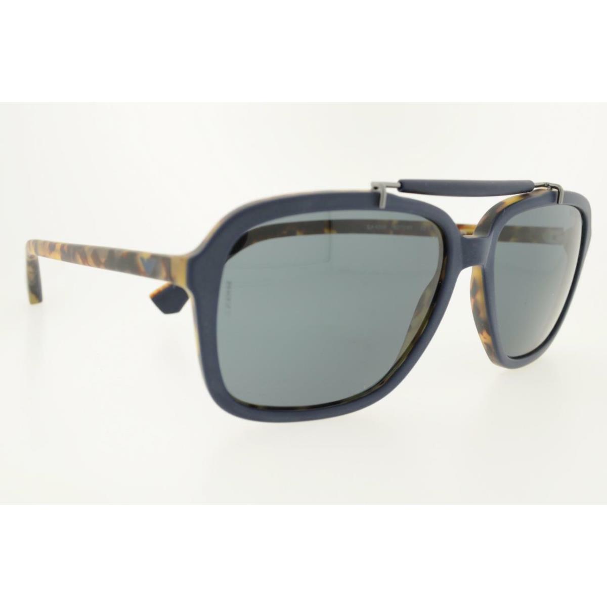 Emporio Armani Sunglasses 4036 527287 58MM Blue Havana Frame Gray Lenses