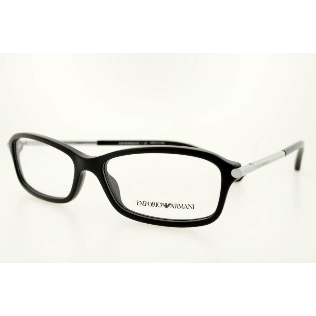 Emporio Armani 3006 5017 53MM Black Frame with Clear Demo Lenses