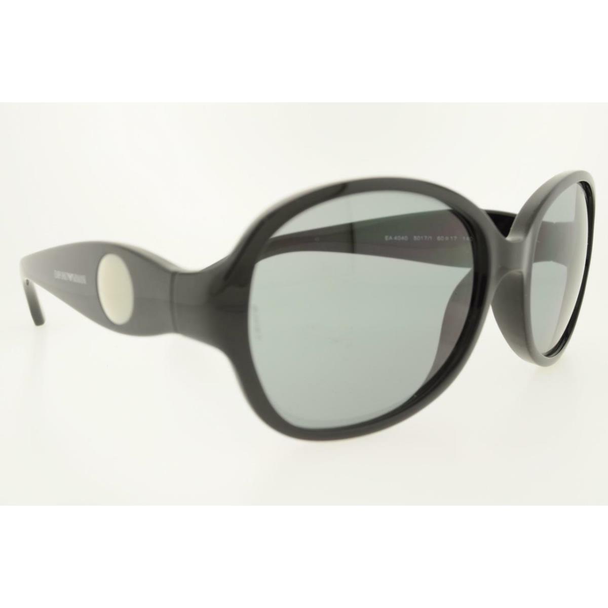 Emporio Armani Sunglasses 4040 50171 60MM Black Frame Dark Grey Lenses