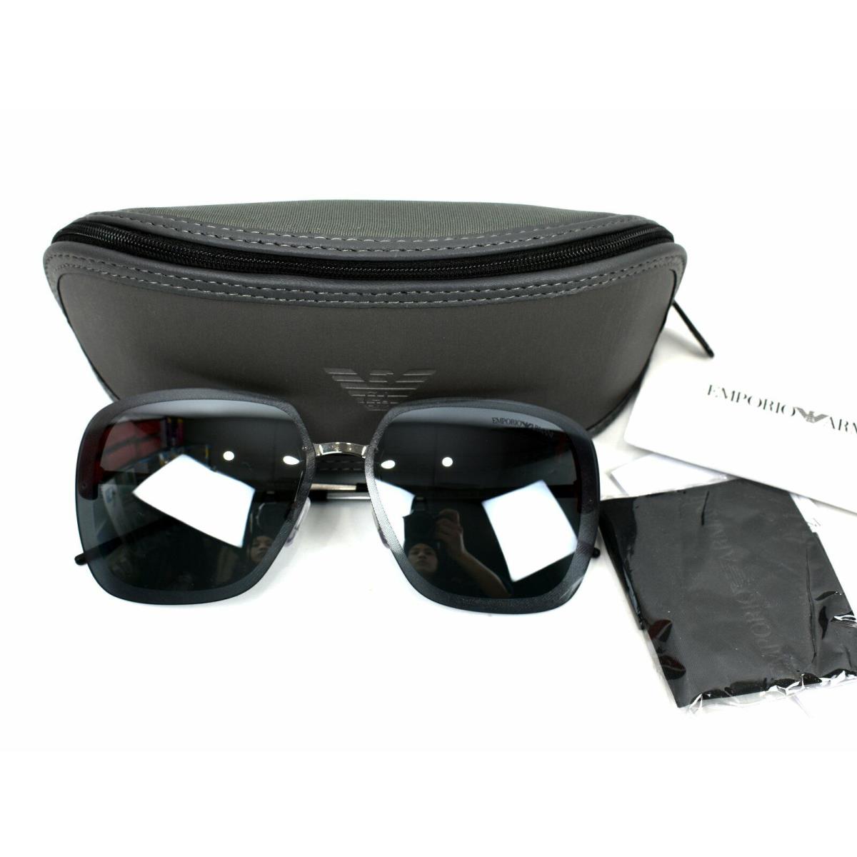 Emporio Armani Women`s EA2045-30156G Gunmetal Black Sunglasses 62mm-12mm-140mm