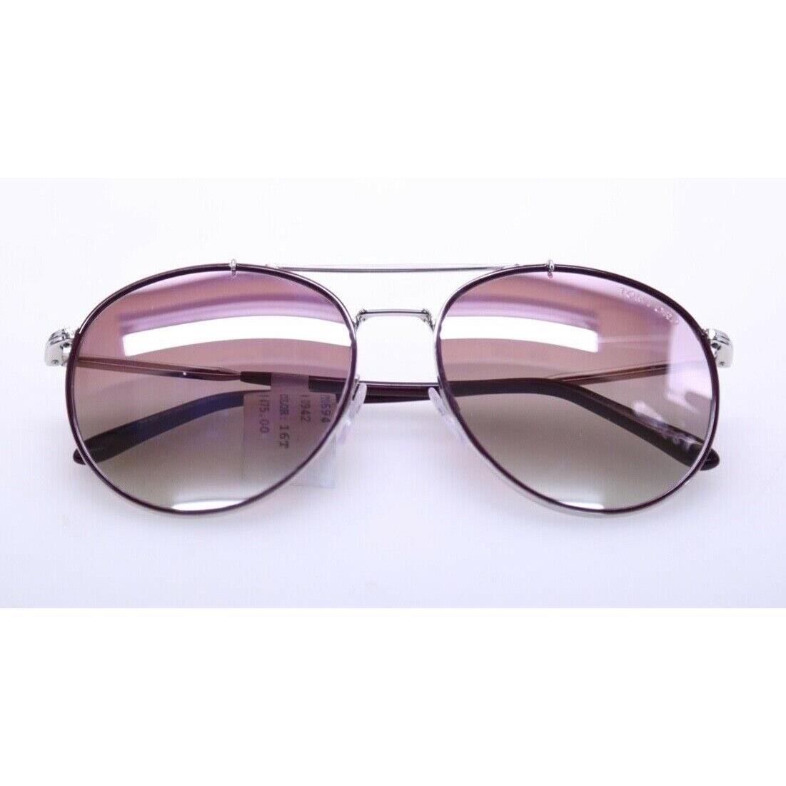 tom ford wesley 58mm round sunglasses