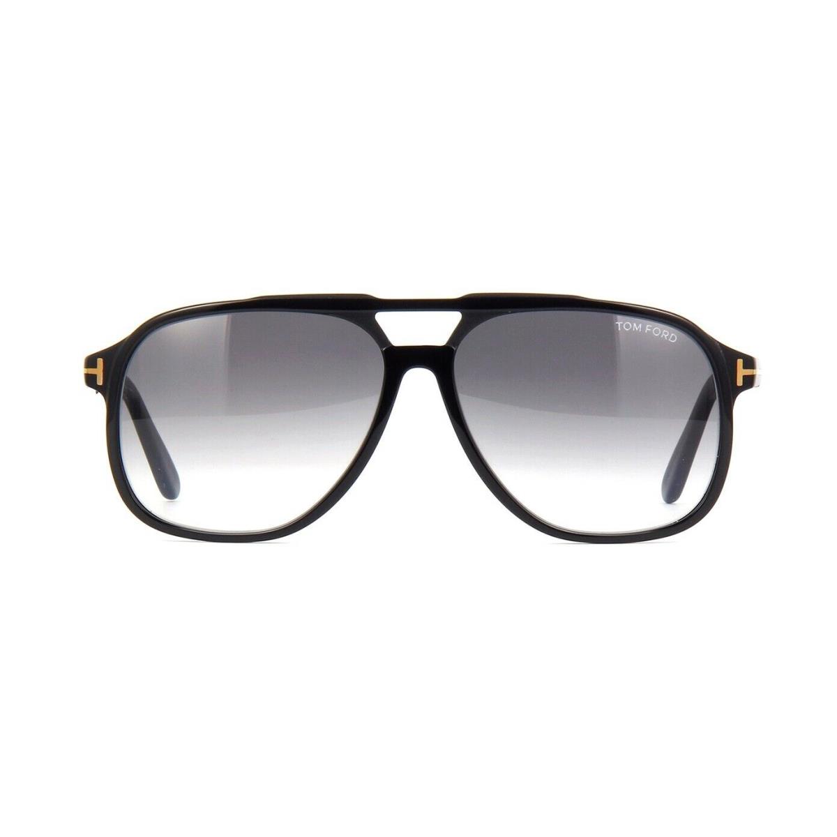 Tom Ford Raul FT 0753 Black/grey Shaded 01B Sunglasses