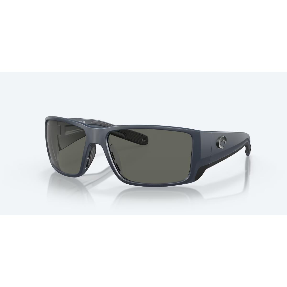 Costa Del Mar Blackfin Pro Matte Midnight / Gray Polarized Glass Sunglasses 580G