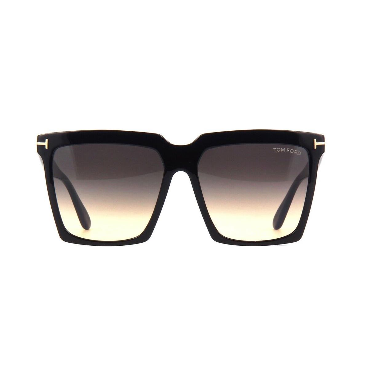 Tom Ford SABRINA-02 FT 0764 Black/grey Shaded 01B Sunglasses