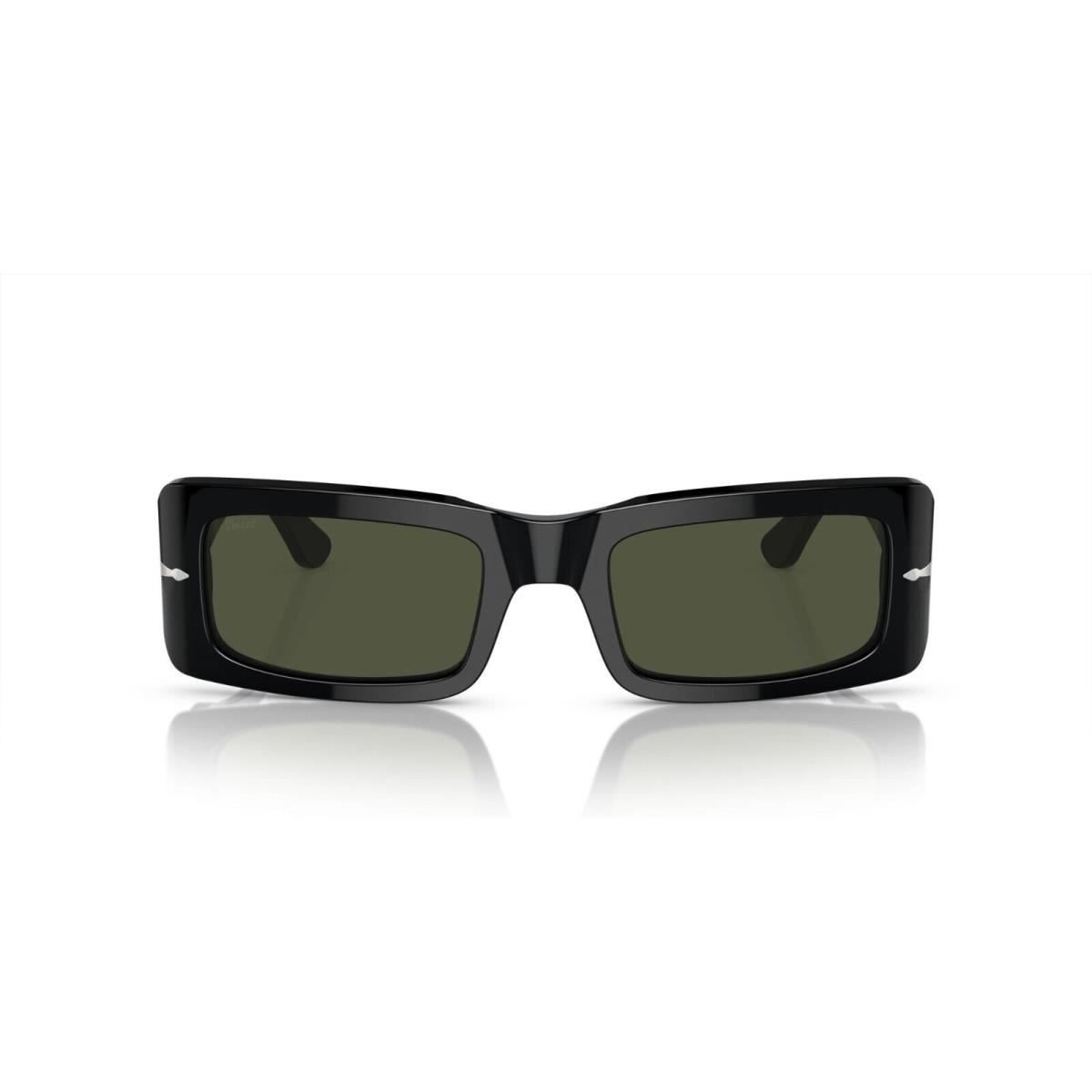 Persol PO 3332S Black/green 95/31 Sunglasses