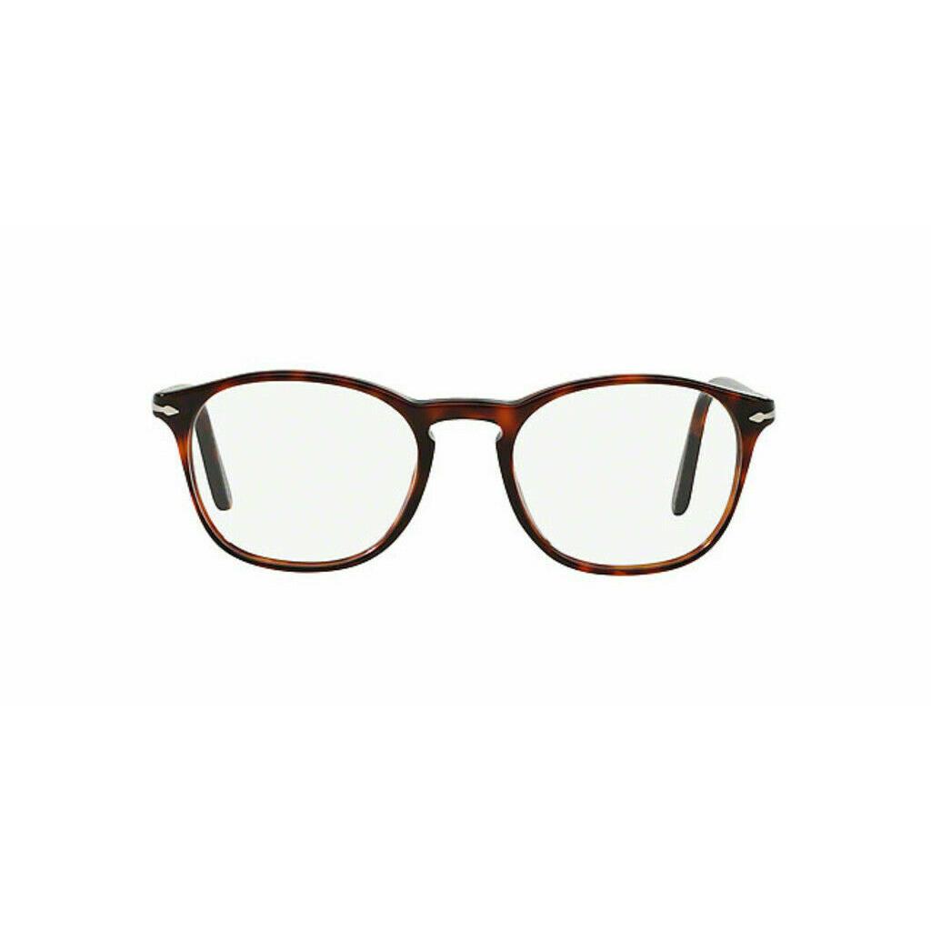 Persol Eyeglasses PO3007-V 24 Black Frames 50MM ST Rx-able