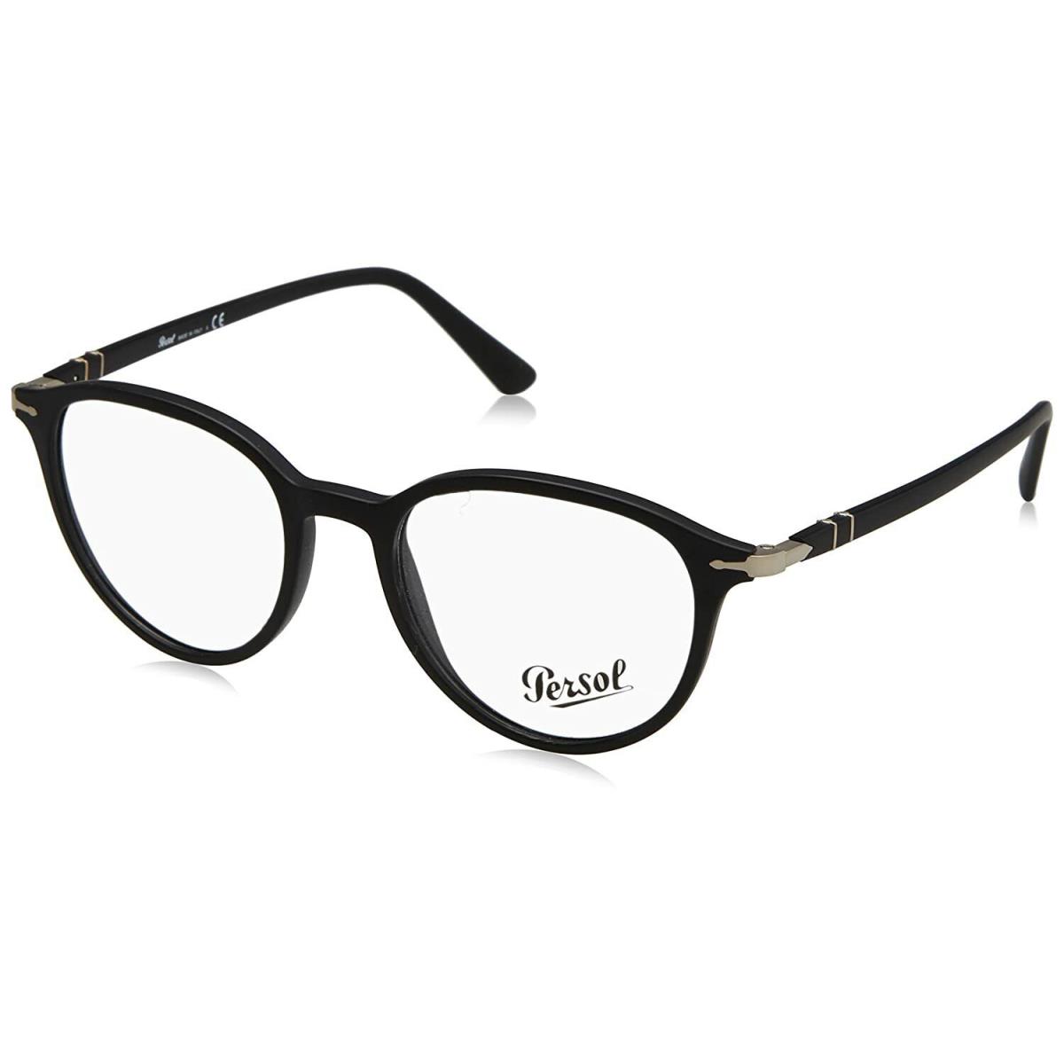 Persol Eyeglasses 3169-v 1042 Black Frames 50MM ST Rx-able