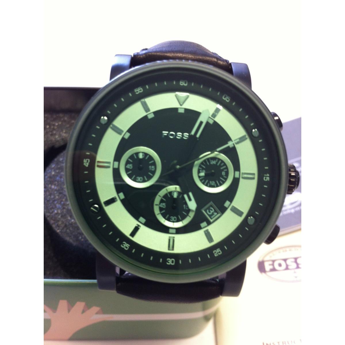 Fossil Chronograph Watch FS4422 Black Dial Its Gorgeous