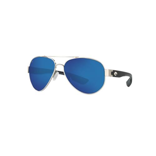 Costa South Point Palladium Metal Frame Blue Lens Unisex Sunglasses SO21OBMGLP