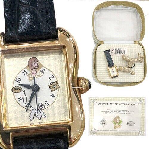 Mint Fossil Barbie Poodle Parade Numbered 881/1000 Collectors Watch LI1430