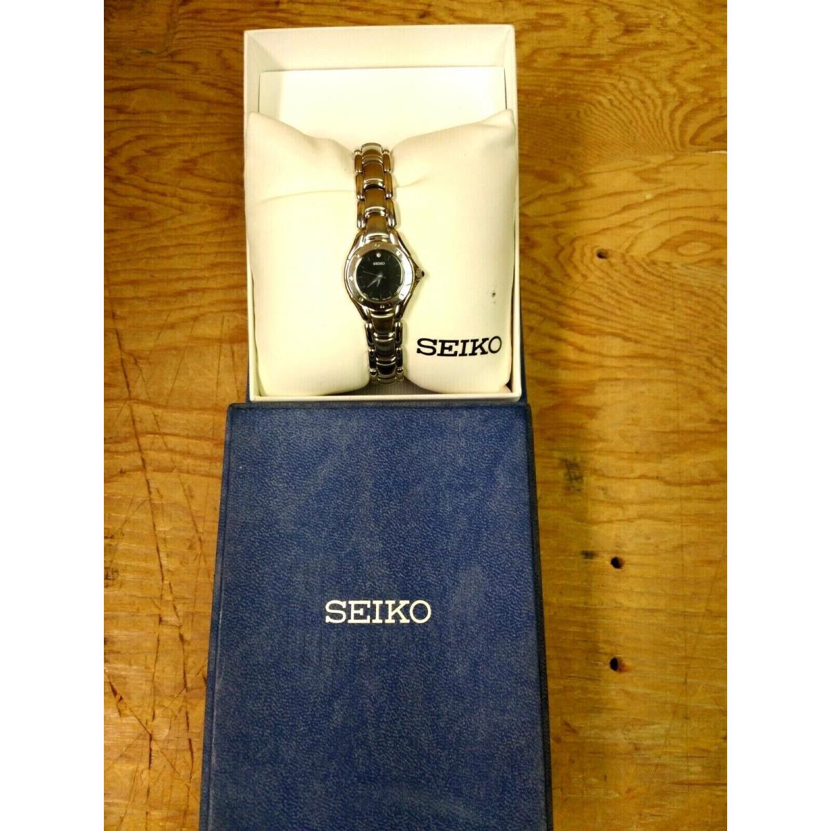 Seiko watch  - Silver Dial, Silver Band