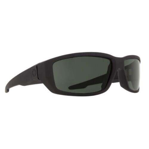 Spy Optic Dirty Mo Sunglasses - Sosi Matte Black / Hd+ Gray Green