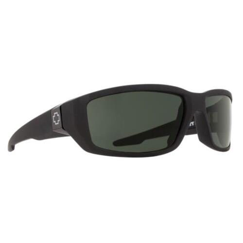 Spy Optic Dirty Mo Sunglasses - Soft Matte Black / Hd+ Gray Green