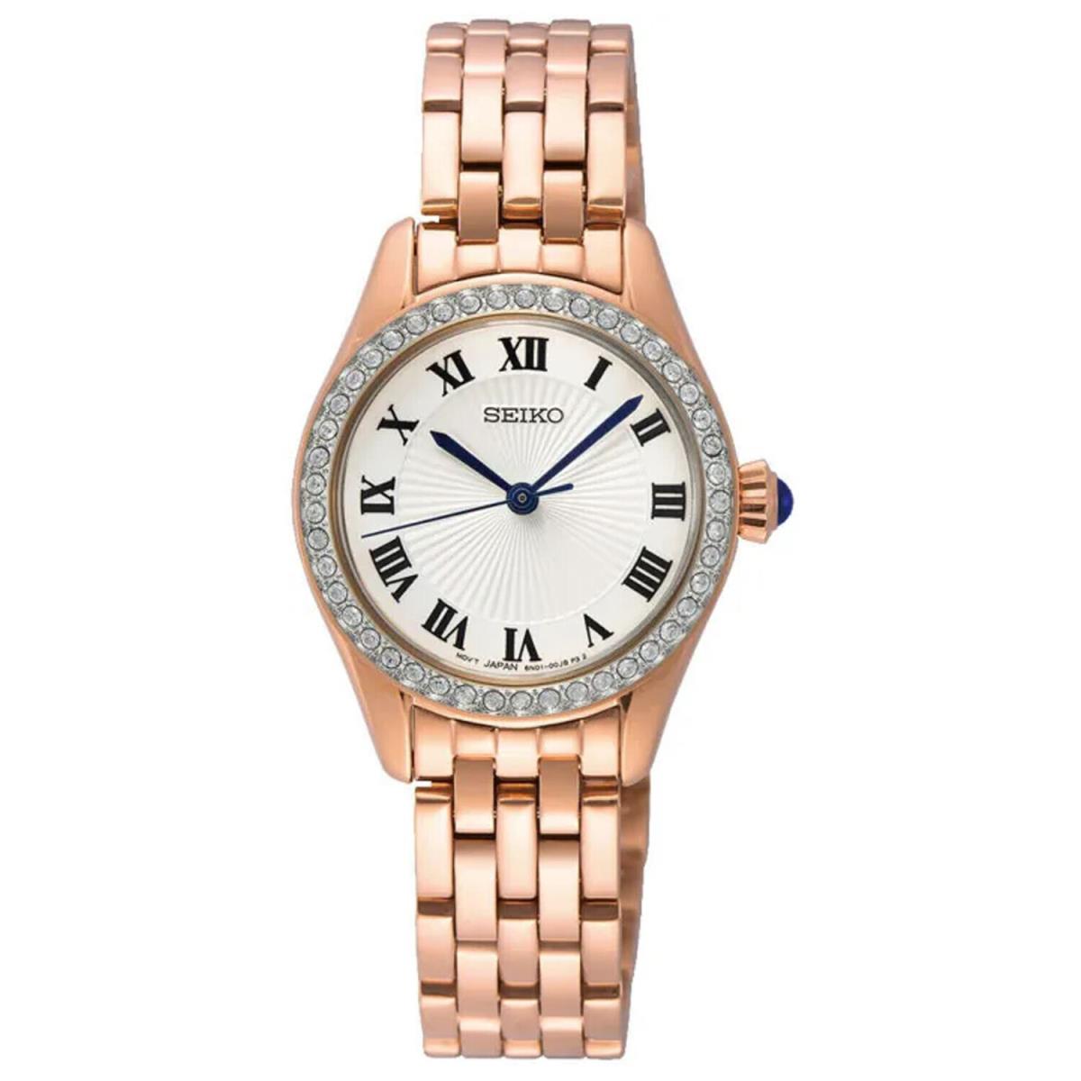 Seiko Women`s Classic White Dial Watch - SUR338P1