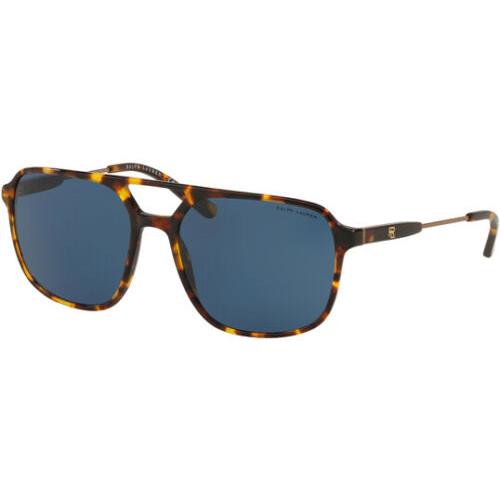 Ralph Lauren Men`s Antique Havana Navigator Sunglasses - RL8170 513480 58