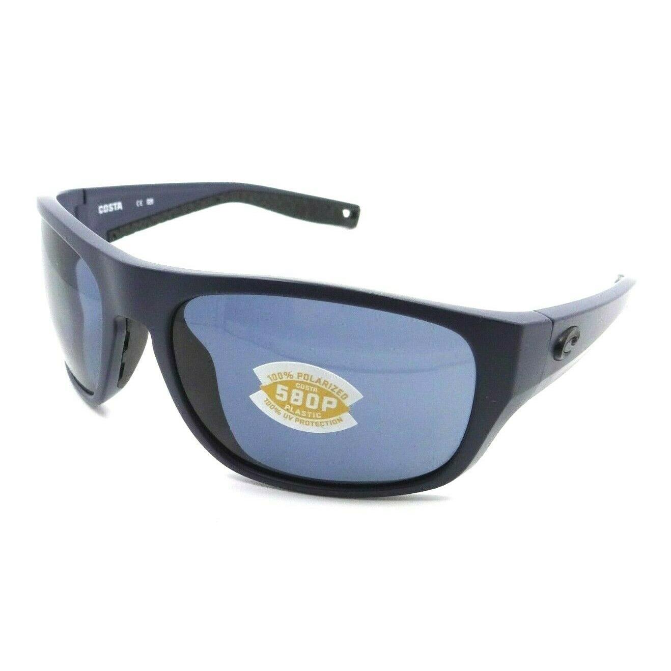 Costa Del Mar Sunglasses Tico Tco 14 60-17-119 Matte Midnight Blue / Gray 580P