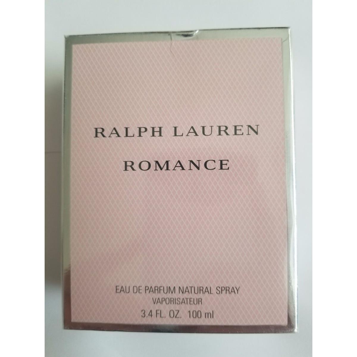 Romance by Ralph Lauren Edp For Women 100 ml - 3.4 Oz Box Spray ...