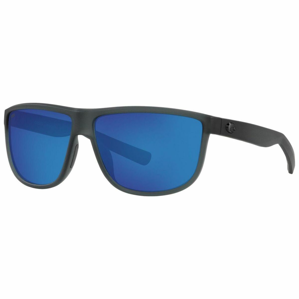 Costa Rincondo Polarized Sunglasses Matte 156 Smoke Crystal / Blue 580P