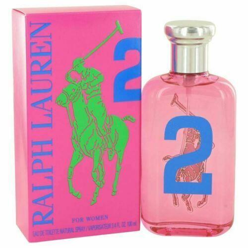 Big Pony Pink 2 By Ralph Lauren Eau De Toilette Spray For Women 3.4 oz