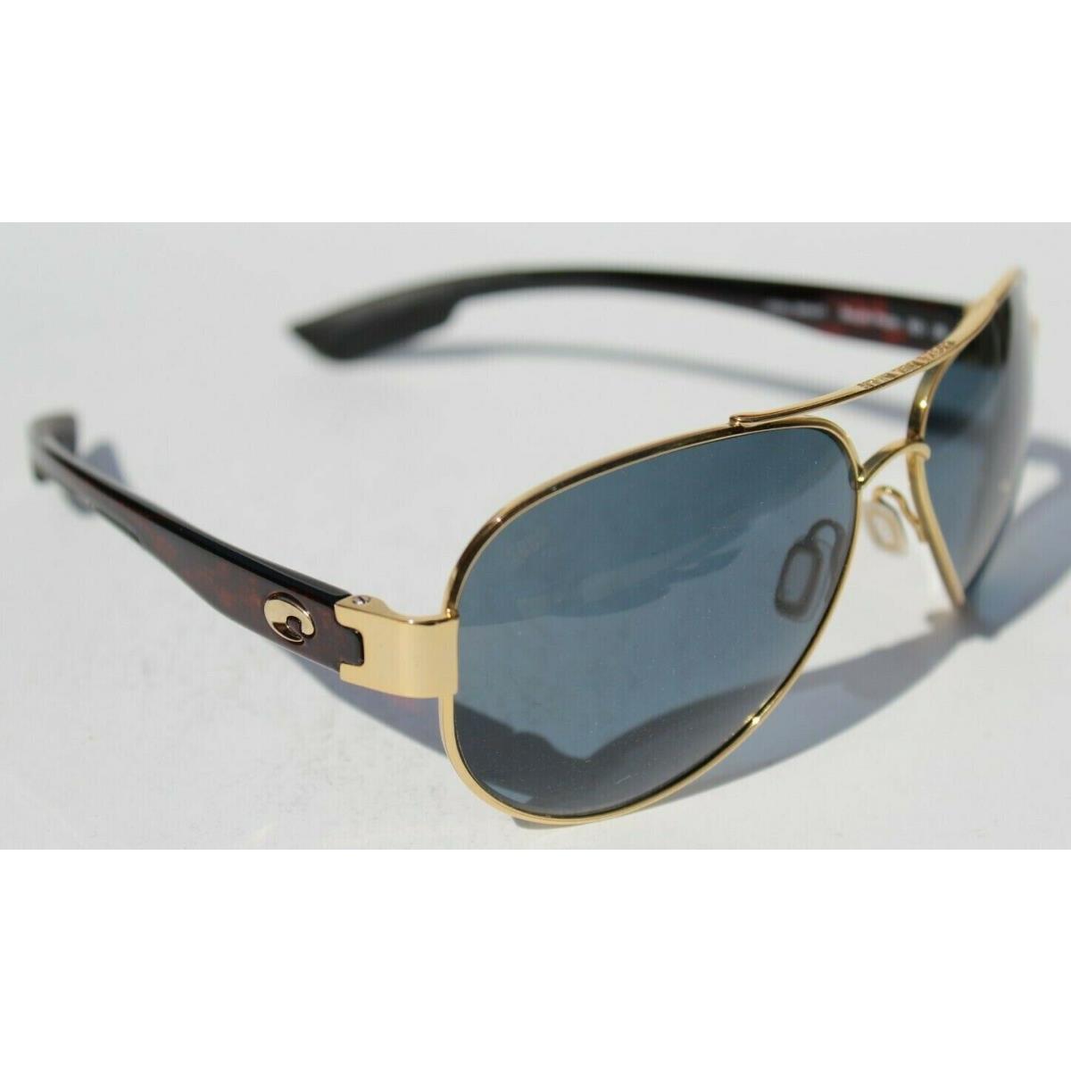 Costa Del Mar South Point Polarized Sunglasses Gold/gray 580P Aviator