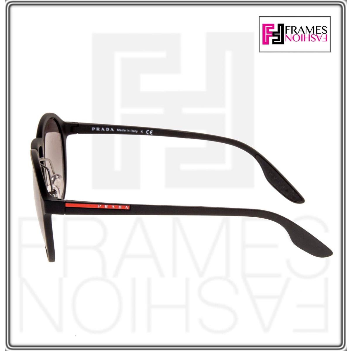 Prada Linea Rossa 01S Matte Black Grey Gradient Sport Sunglasses PS01SS Unisex