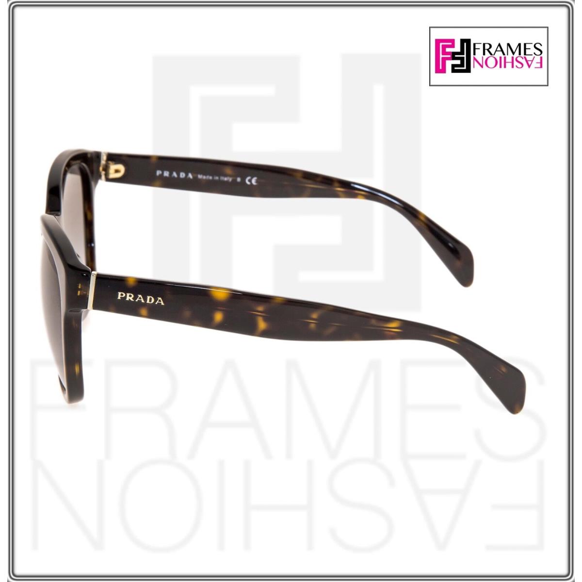 Prada Phantos PR17RSF Brown Tortoise Gradient Sunglasses 17R Women Special Fit