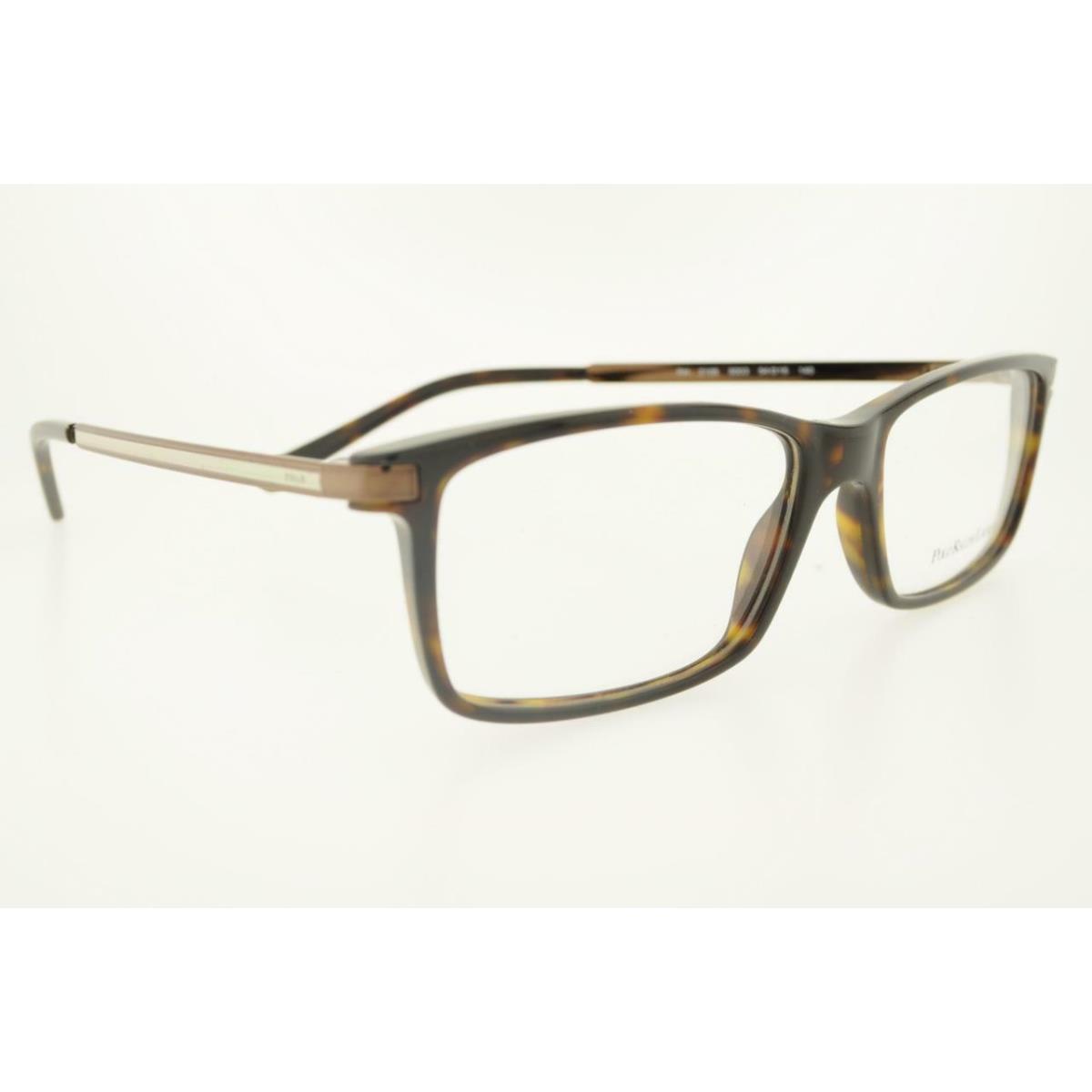 Polo Ralph Lauren 2106 5003 54MM Havana Frame with Clear Lenses