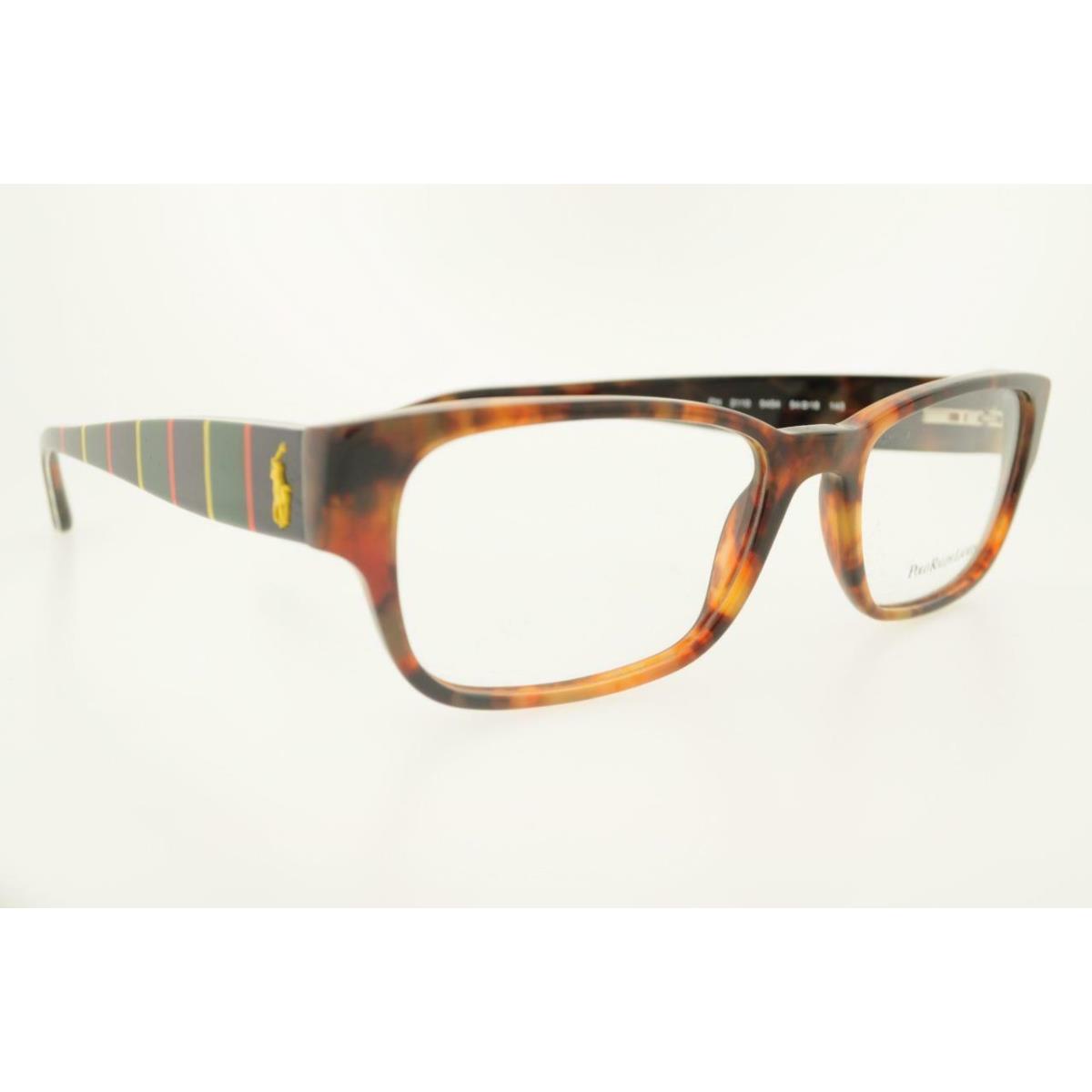 Polo Ralph Lauren 2110 5454 52MM JC Havana Frame with Clear Lenses