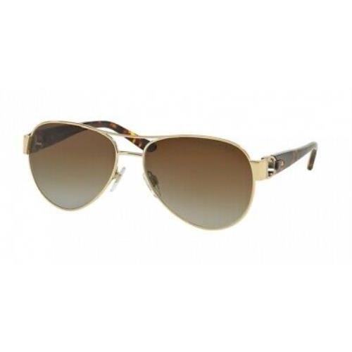Ralph Lauren 7047Q Sunglasses 9116T5 Gold