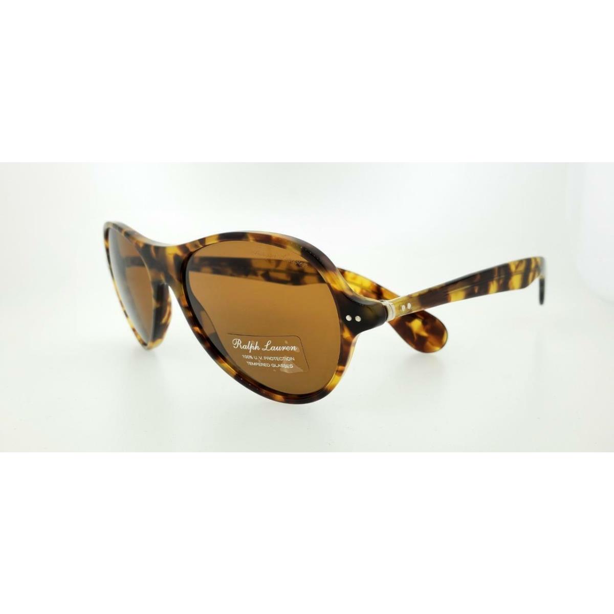 Polo Ralph Lauren Sunglasses 4075P 535253 54MM Havana Frame Brown Lens