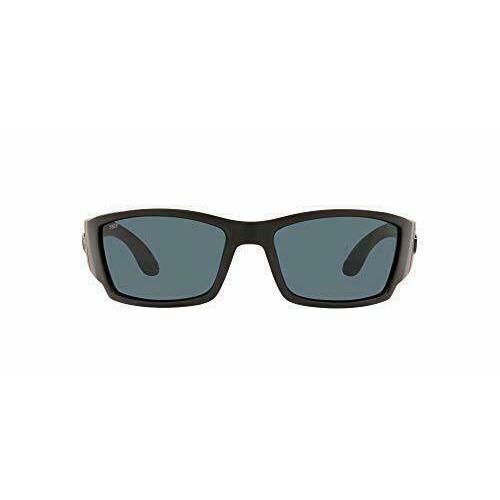 Costa Del Mar Corbina Sunglasses CB 01 Ogp Blackout 580P Grey Polarized - Frame: Black, Lens: Gray