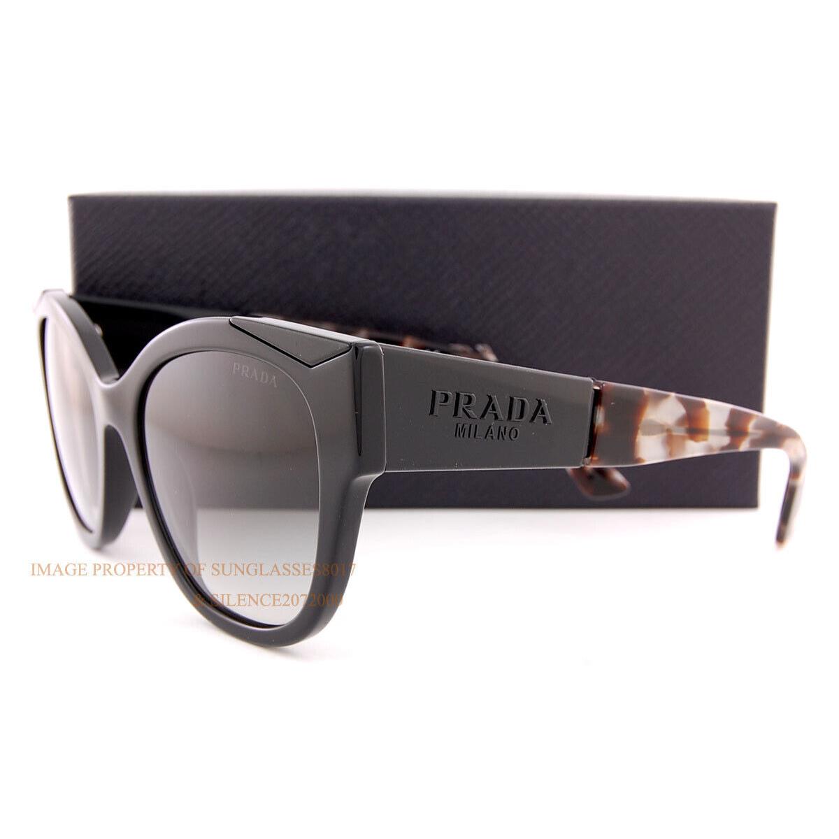 Prada Sunglasses PR 02WS 1AB 0A7 Black/grey Gradient For Women ...