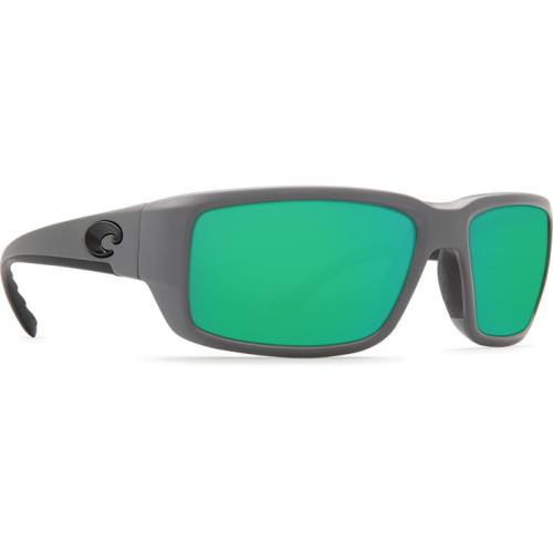 Costa Del Mar Fantail Pro Polarized Sunglasses Matte Gray Green Glass 580G