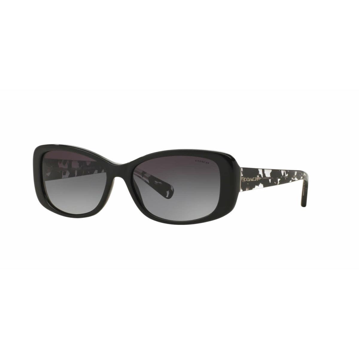 Coach Women`s HC8168 534811 l156 Blackw/grey Gradient Sunglasses 56m