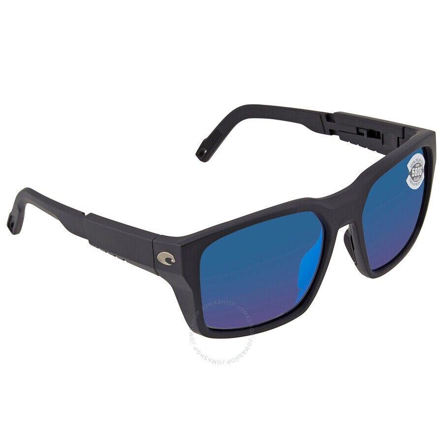 Costa Del Mar Twk 11 Obmglp Tailwalker Sunglasses Blue Mirror 580G Polarized - Frame: Black, Lens: Blue