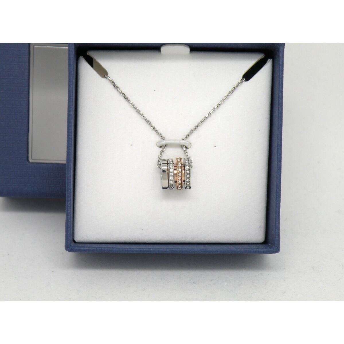 Swarovski Vio Crystal Pendant Mixed Finish