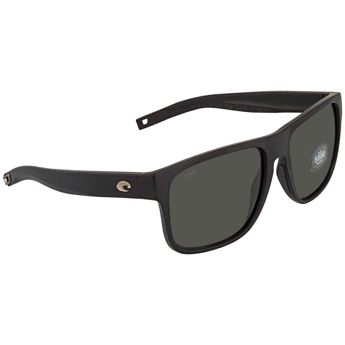 Costa Del Mar Spearo XL Grey Polarized Glass Rectangular Men`s Sunglasses 6S9013