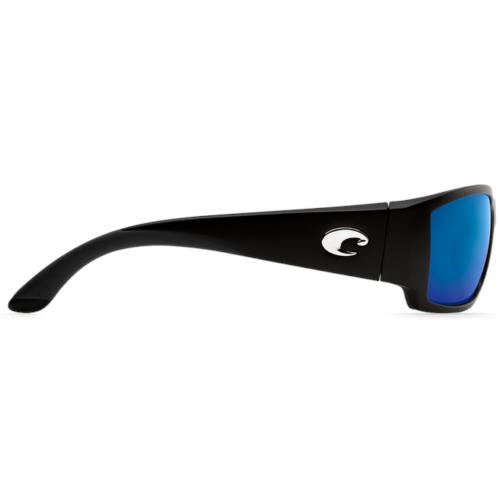 Costa Corbina Polarized Sunglasses Black Frame Blue Mirror Glass L