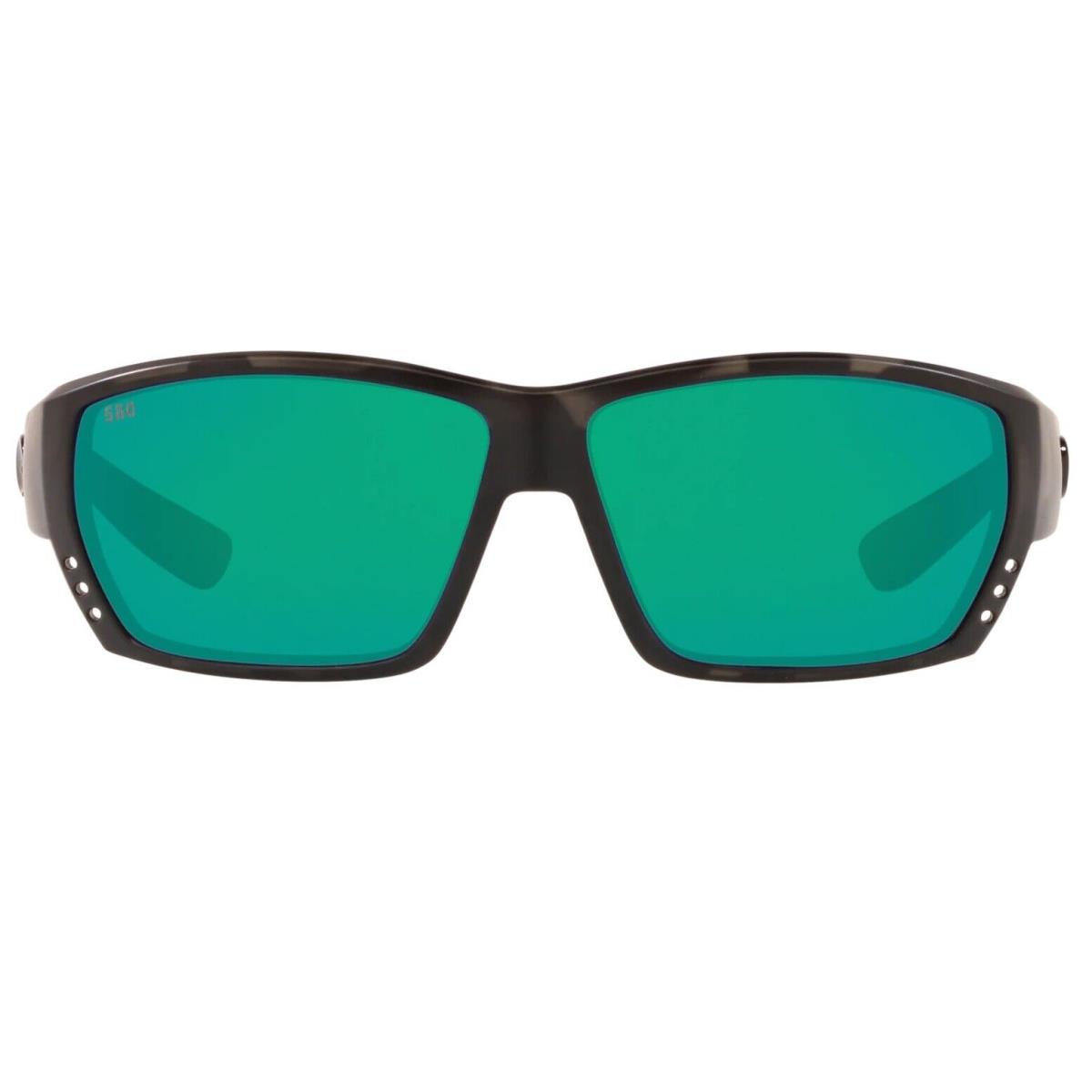 Costa Ocearch Tuna Alley Sunglasses - Polarized - Tiger Shark W/green Mirror - Frame: , Lens: Green Mirror 580G