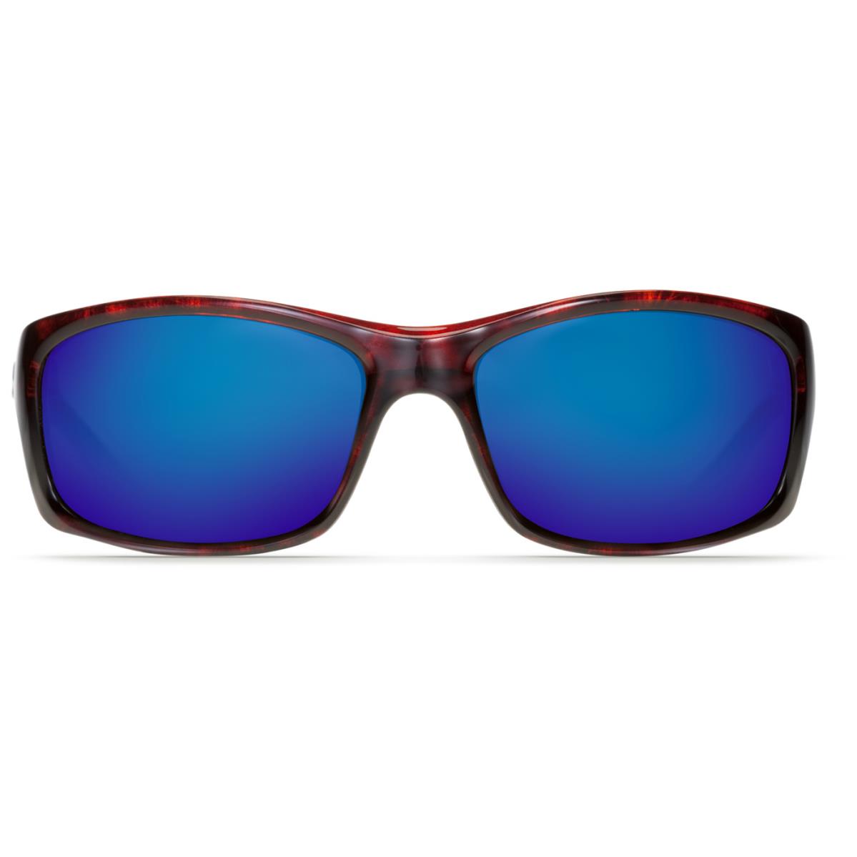 Costa Jose Sunglasses - Polarized - Tortoise Frame w/ Blue Mirror 580G Lens - Frame: Brown, Lens: Blue