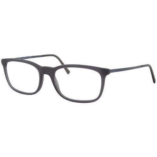 Burberry BE2267 3693 Eyeglasses Men`s Matte Grey Full Rim Optical Frame 55mm