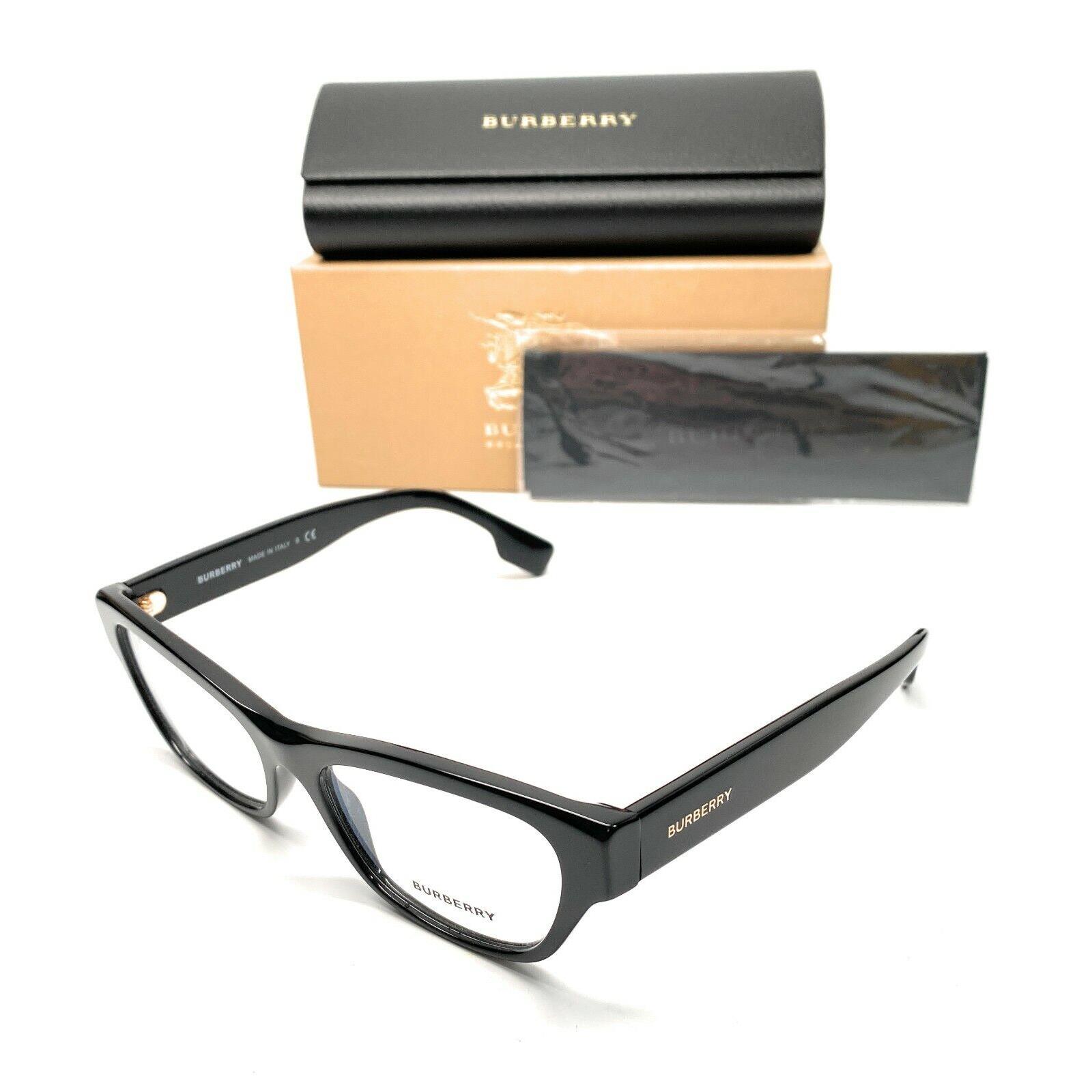 Burberry BE2302F 3001 Black Women`s Eyeglasses Frame 53mm