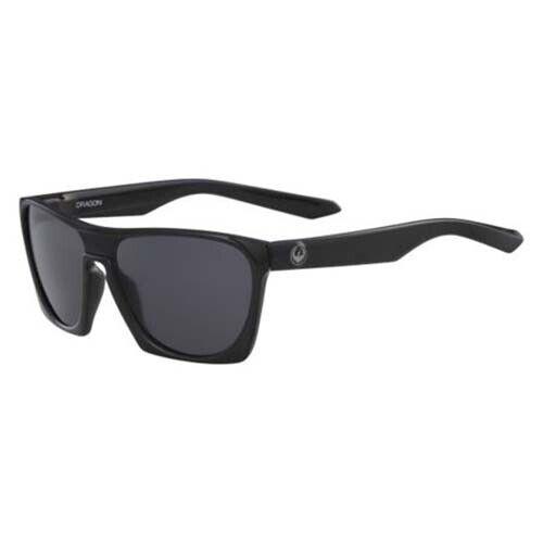 Dragon Alliance Classy Shiny Black Grey Sunglasses