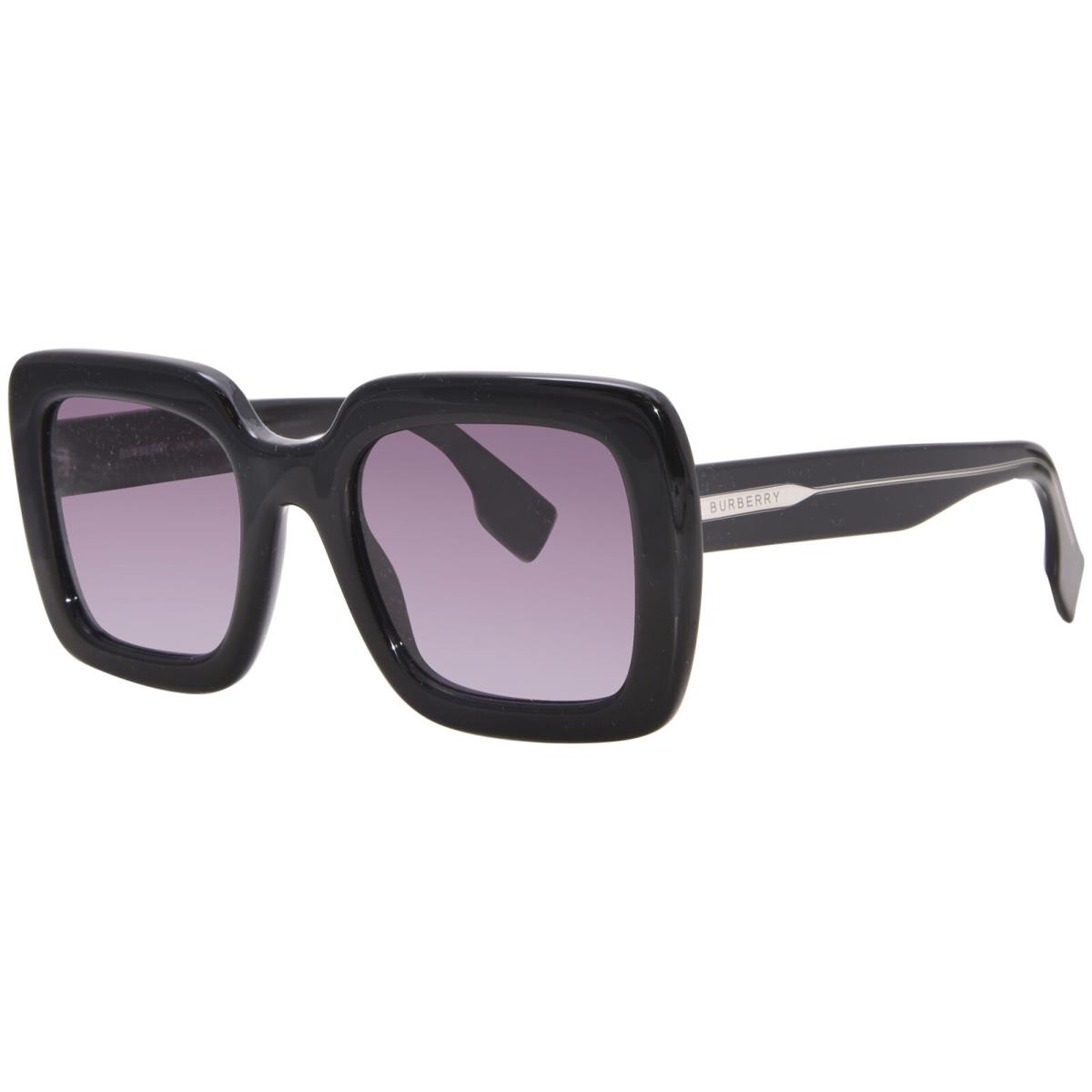 Burberry BE4284 37588H Sunglasses Women`s Black/violet Gradient 52mm