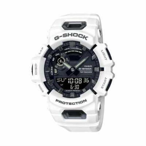 G-shock Casio GBA900-7A White Sport Digital Analog Rubberized Watch