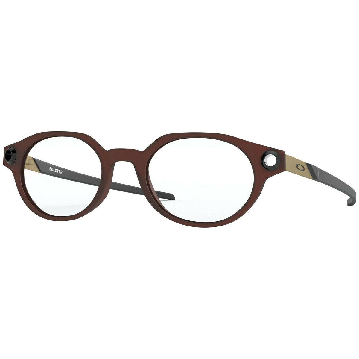 Oakley Bolster OX8159-0252 Brown Satin Dark Amber Eyeglasses 52-20-136