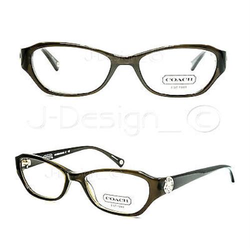 Coach HC6009 (violet) HC6009 Violet 5030 Dk.olive Small 50/16/135 Eyeglasses