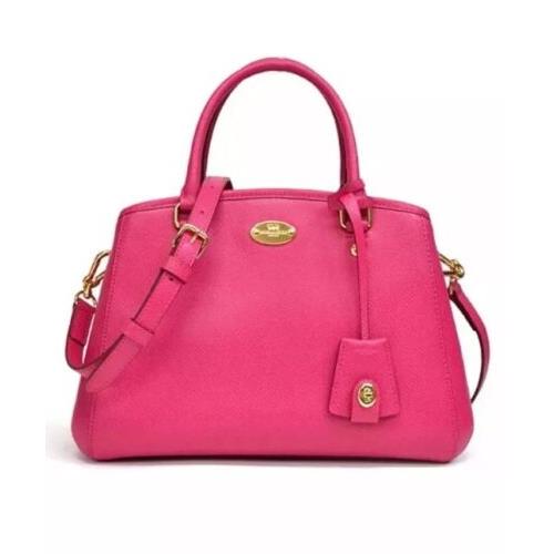 Coach Mini Margo Carryall Handbag Pink Ruby F 34835