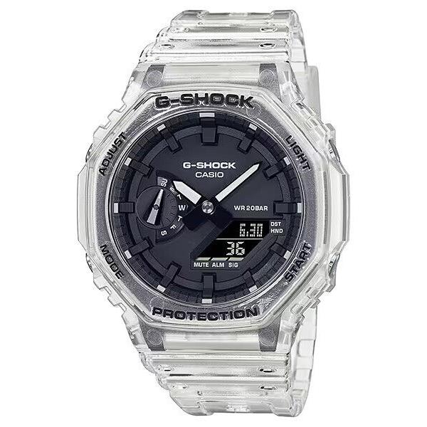 Casio G-shock Skeleton Series White Transculent Watch GA2100SKE-7A