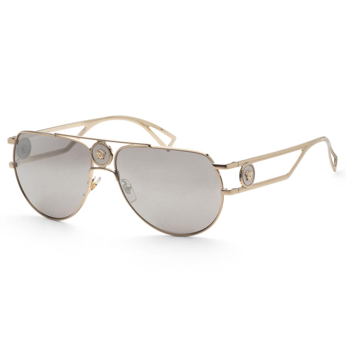 Versace Men`s 60mm Pale Gold Sunglasses VE2225-12526G-60